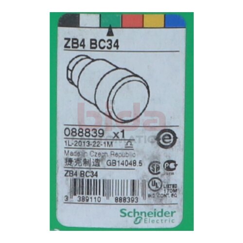 SCHNEIDER ZB4 BC34
