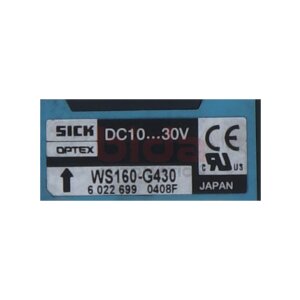 SICK WS160-G430 Einweg-Lichtschranke / disposable light...
