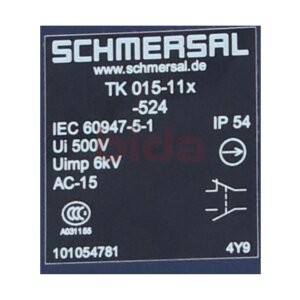 SCHMERSAL TK 015-11X-524(101054781) Endschalter Limit switch