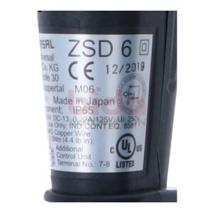 SCHMERSAL ZSD 6 Zustimmungsschalter / Enabling switch