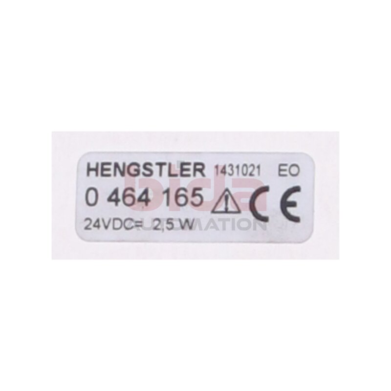 HENGSTLER 0 464 165(1431021) Steckbare Summenz&auml;hler Pluggable totalizers