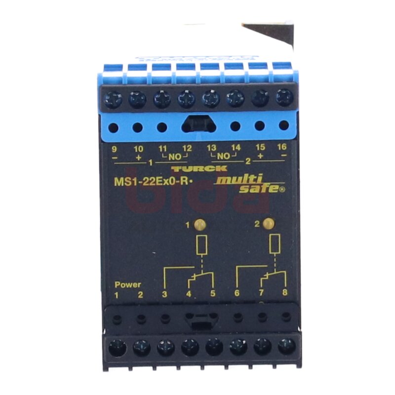 TURCK MS1-22Ex0-R (5312403) Multi safe Trennschaltverst&auml;rker Isolating Switching Amplifier