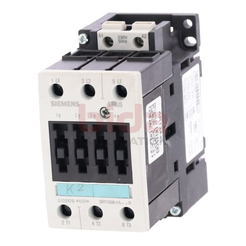 Siemens 3RT1035-1AP00 (3RT1035-1..0) Leistungssch&uuml;tz Power Contactor 690V 60A