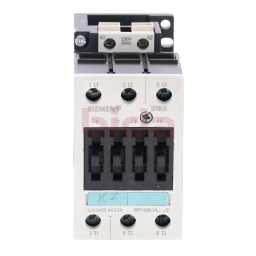 Siemens 3RT1035-1AP00 (3RT1035-1..0) Leistungssch&uuml;tz Power Contactor 690V 60A