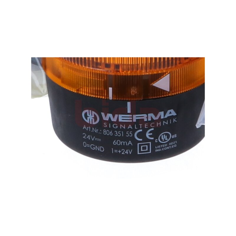 WERMA 806 351 55 LED-Leuchte &uuml;berwachbar LED light monitorable
