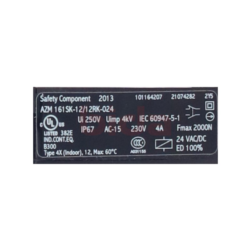 SCHMERSAL AZM 161SK-12/12RK-024(101164207) Sicherheitszuhaltungen Solenoid interlocks