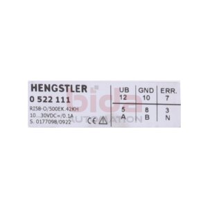 HENGSTLER 0 522 111 Inkrementalgeber - ICURO RI58...