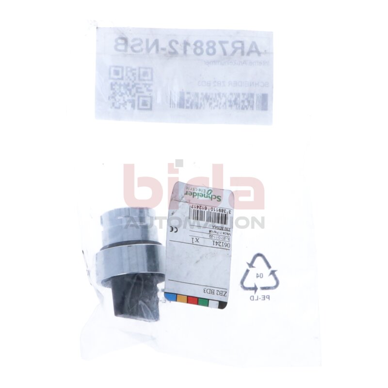 SCHNEIDER ZB2 BD3 Frontelement f. Wahlschalter / Front element for selector switch