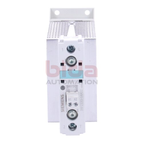 Siemens 3RF2330-1AA02 / 3RF2 330-1AA02 Halbleitersch&uuml;tz / Semiconductor contactor 1-phasig 3RF2 AC 51 / 30 A / 40 &deg;C 24-230 V / DC 24 V Schraubanschluss