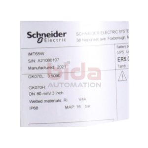 Schneider IMT65W Batteriebetriebener...