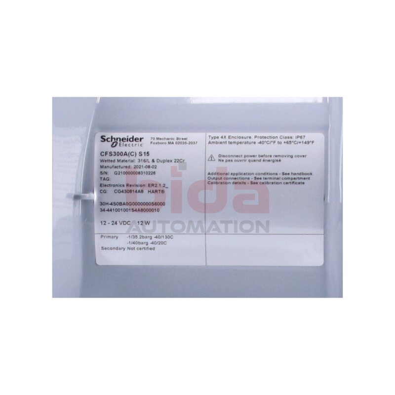 Schneider CFS300A/C) S15