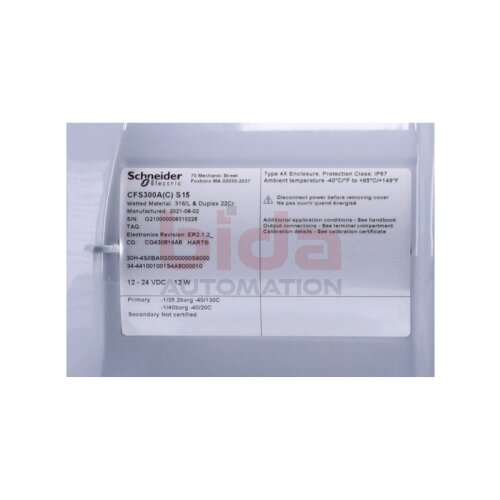 Schneider CFS300A/C) S15