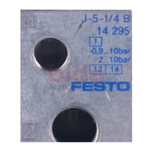 FESTO J-5-1/4 B (14295) Pneumatikventil / pneumatic valve