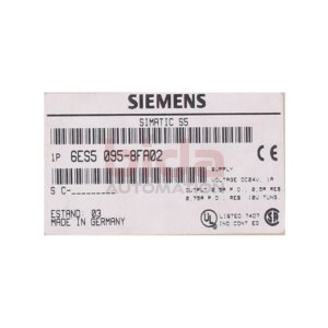 Siemens 6ES5095-8FA02 / 6ES5 095-8FA02 Simatic S5‑95F...