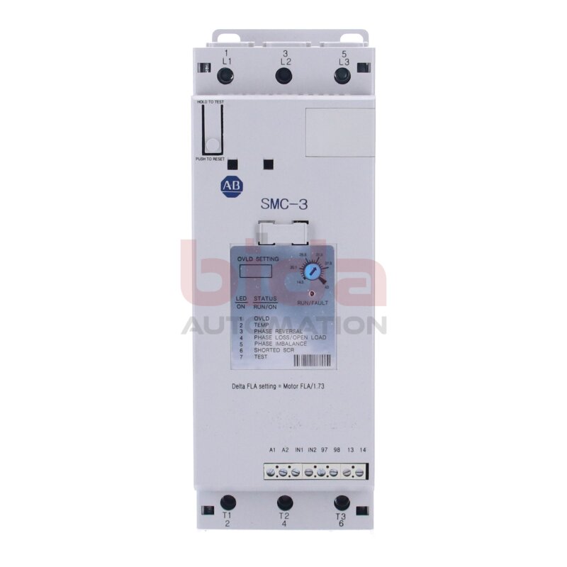 Allen-Bradley SMC-3 150-C43NBR Intelligente Motorsteuerung Smart Motor Controller