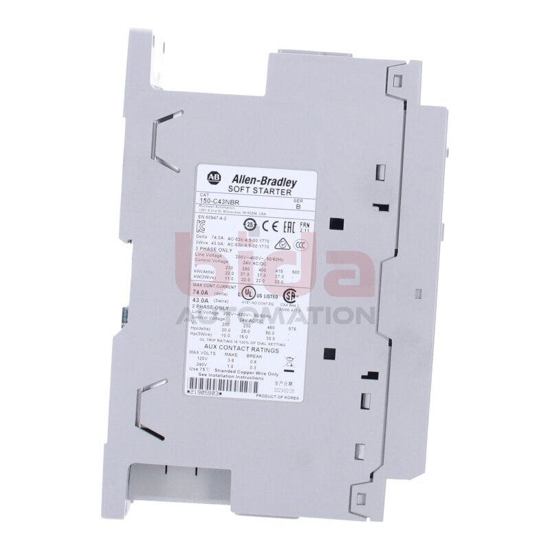 Allen-Bradley SMC-3 150-C43NBR Intelligente Motorsteuerung Smart Motor Controller