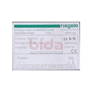 NEGELE dem-gs