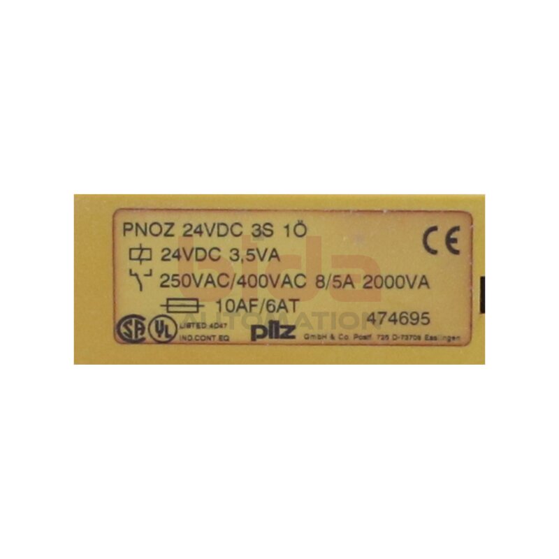 Pilz PNOZ (474695) Sicherheitsrelais Safety relay