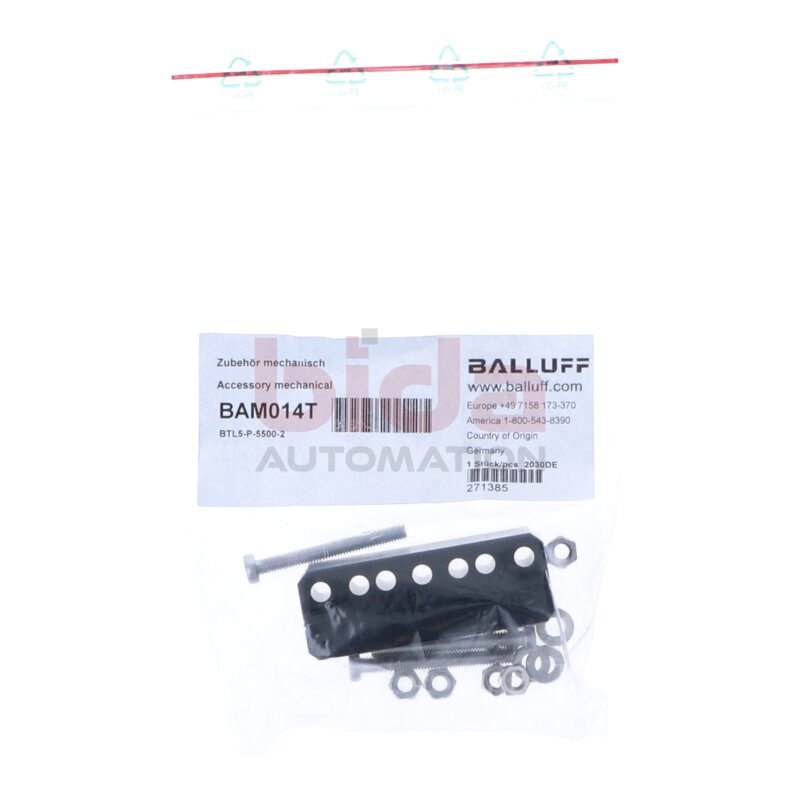 BALLUF BAM014T(BTL5-P-5500-2) Positionsgeber f&uuml;r Profilbauform Position encoder for profile design