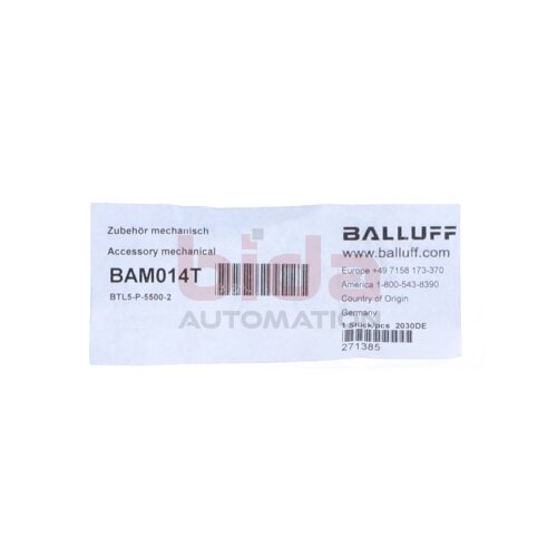 BALLUF BAM014T(BTL5-P-5500-2) Positionsgeber f&uuml;r Profilbauform Position encoder for profile design