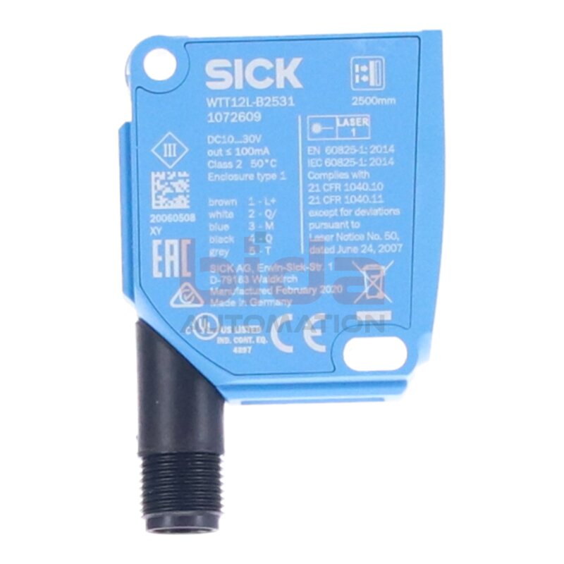 Sick WTT12L-B2531(1072609) Laser-Distanzsensor Laser distance sensor