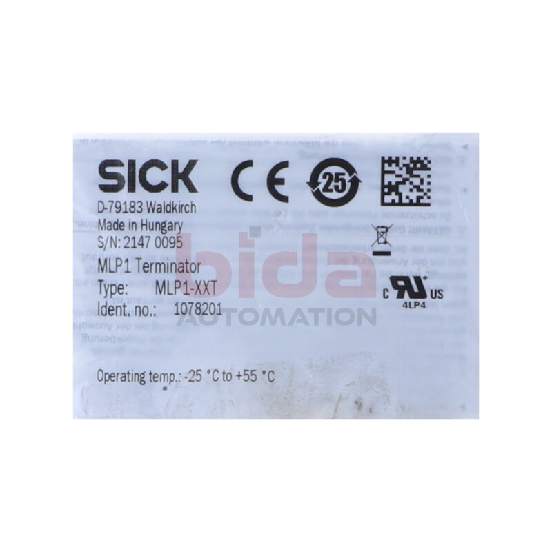 Sick MLP1-XXT(1078201) Steckverbinder / Adapter Plug connector