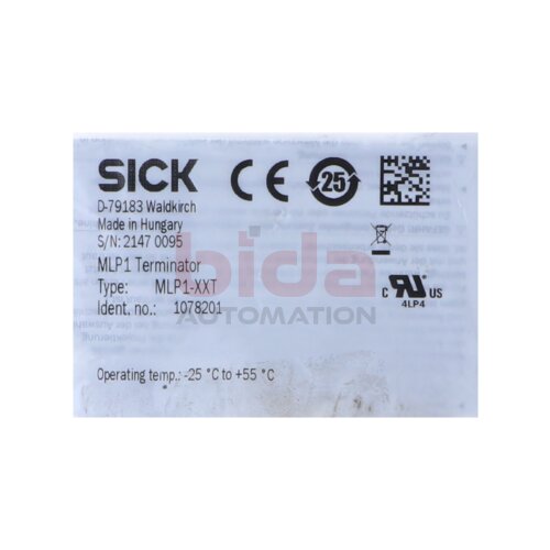 Sick MLP1-XXT(1078201) Steckverbinder / Adapter Plug connector