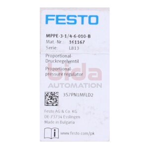 Festo MPPE-3-1/4-6-010-B (161167)...