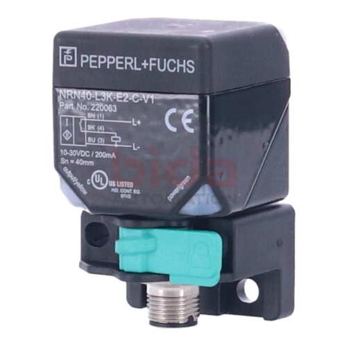 PEPPERL+FUCHS NRN40-L3K-E2-C-V1(220063) Induktiver Sensor Inductive Sensor