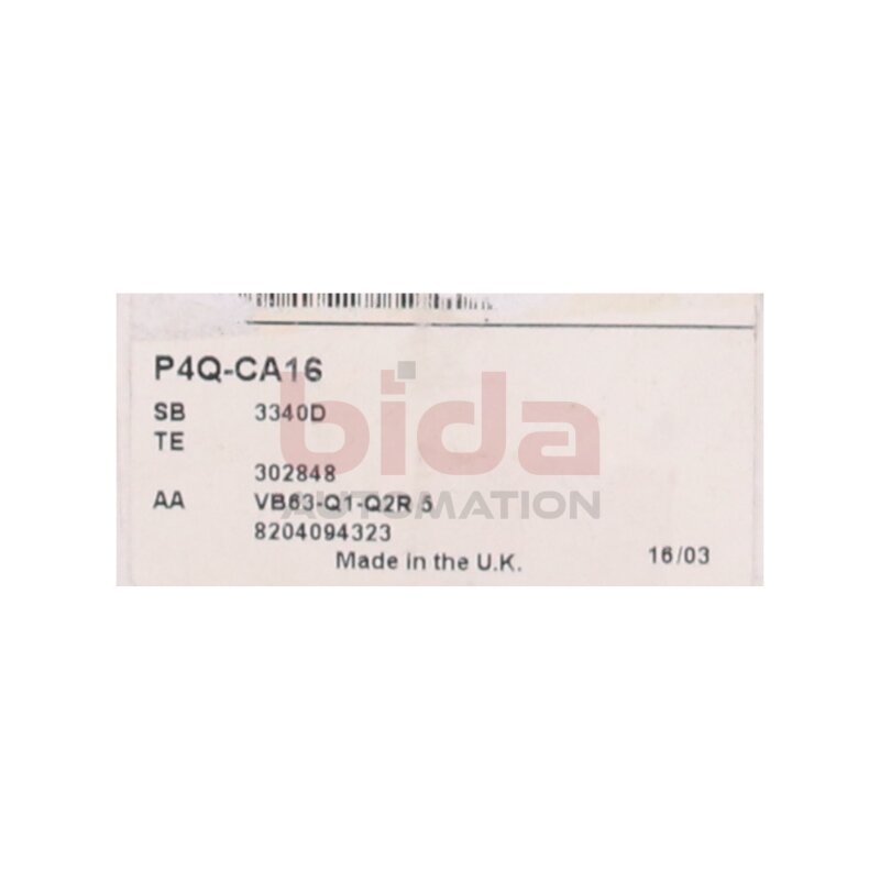 parker P4Q-CA16 Schnellauslassventil / quick release valve
