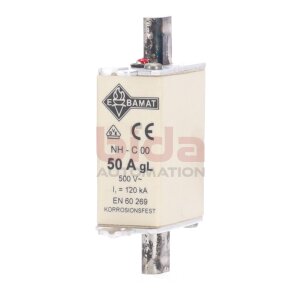 Ebamat NH-C00 50A Sicherungseinsatz Fuse