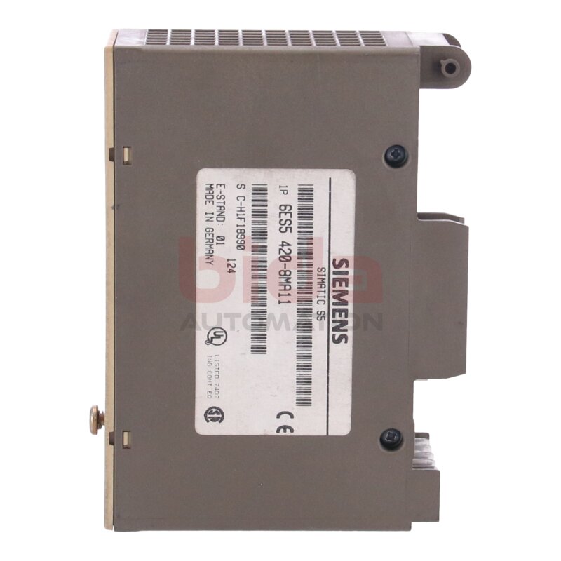 Siemens 6ES5 420-8MA11 / 6ES5420-8MA11  SIMATIC S5, Digitaleingabe / digital input  24V