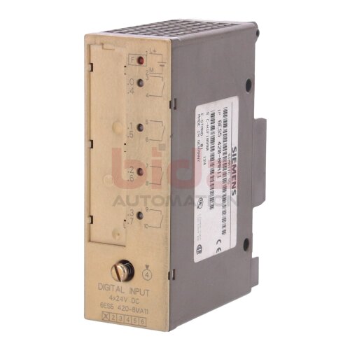 Siemens 6ES5 420-8MA11 / 6ES5420-8MA11  SIMATIC S5, Digitaleingabe / digital input  24V