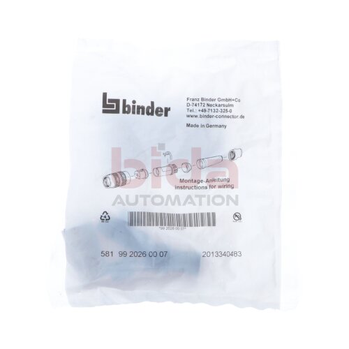 Binder 99 2026 00 07 M16 Kabeldose Cable socket