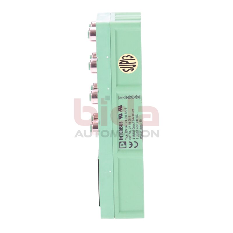 Phoenix Contact IBS SAB 24 DIO 8/4/4 (27 19 98 8) Digitales Ein - Ausgabemodul Interbus Sensor Digital Input-Output Module