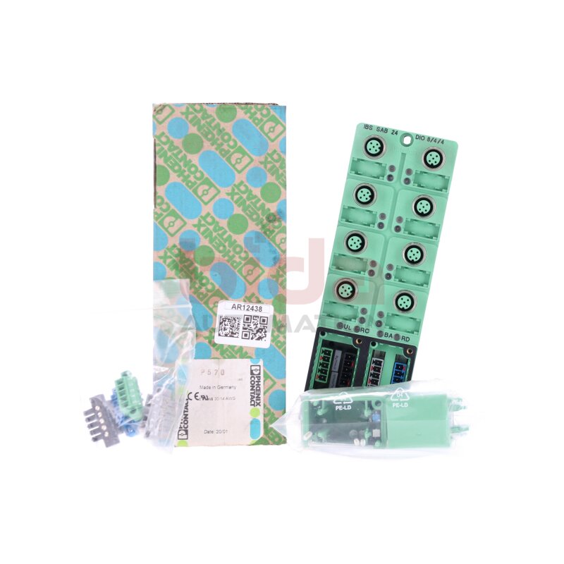 Phoenix Contact IBS SAB 24 DIO 8/4/4 (27 19 98 8) Digitales Ein - Ausgabemodul Interbus Sensor Digital Input-Output Module