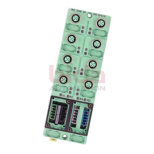 Phoenix Contact IBS SAB 24 DIO 8/4/4 (27 19 98 8) Digitales Ein - Ausgabemodul Interbus Sensor Digital Input-Output Module