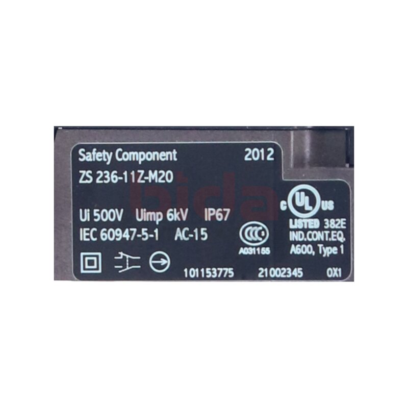 SCHMERSAL ZS 236-11Z-M20 (101153775) Sprungschaltung Jump circuit
