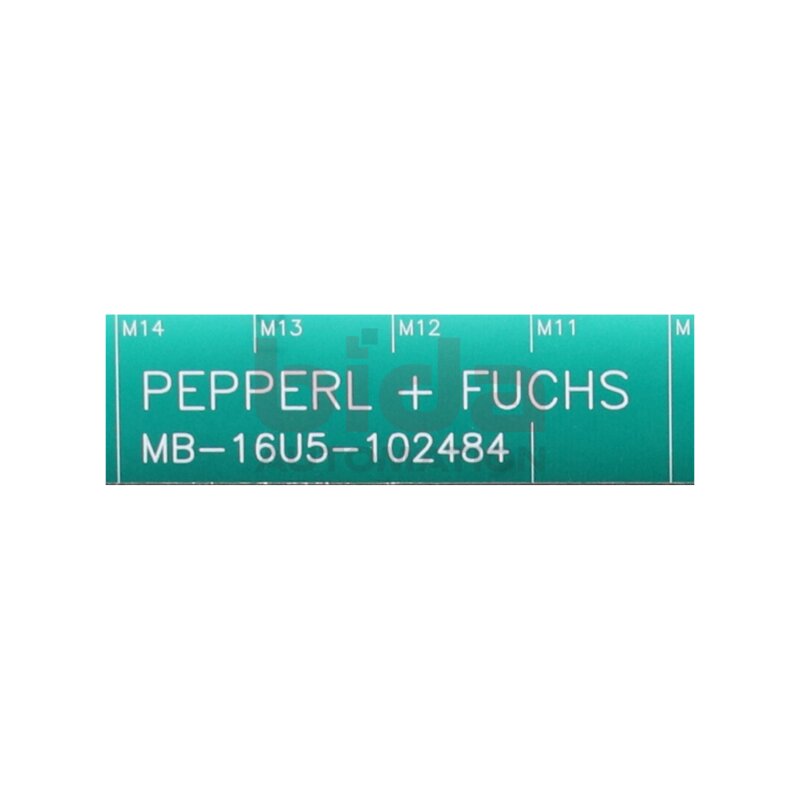 PEPPERL + FUCHS MB-16U5-102484  Backplane-Hauptplatine / Backplane motherboard