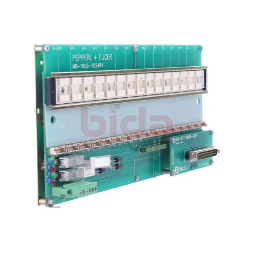 PEPPERL + FUCHS MB-16U5-102484  Backplane-Hauptplatine / Backplane motherboard