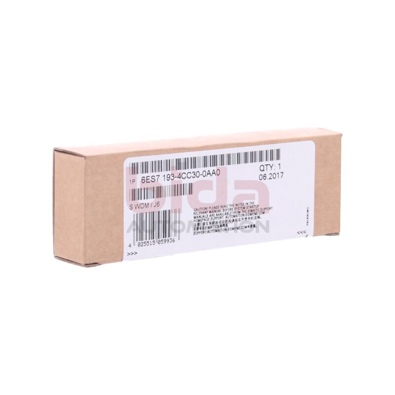 Siemens 6ES7193-4CC30-0AA0 / 6ES7 193-4CC30-0AA0 SIMATIC DP, Terminalmodul