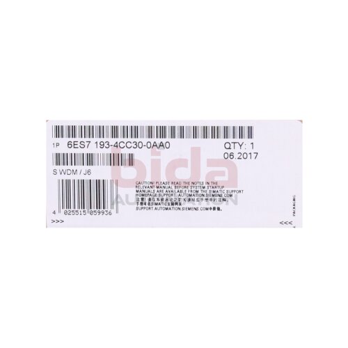 Siemens 6ES7193-4CC30-0AA0 / 6ES7 193-4CC30-0AA0 SIMATIC DP, Terminalmodul