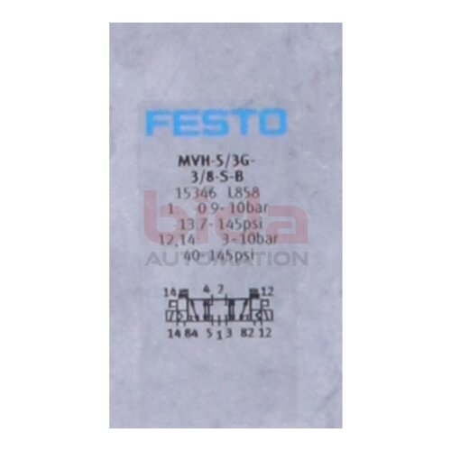 FESTO MVH-5/3G-3/8-S-B (15346) Magnetventil Solenoid valve