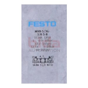FESTO MVH-5/3G-3/8-S-B (15346) Magnetventil Solenoid valve