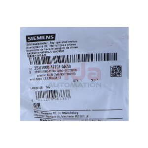Siemens 3SU1000-4FF01-0AA0 / 3SU1 000-4FF01-0AA0...