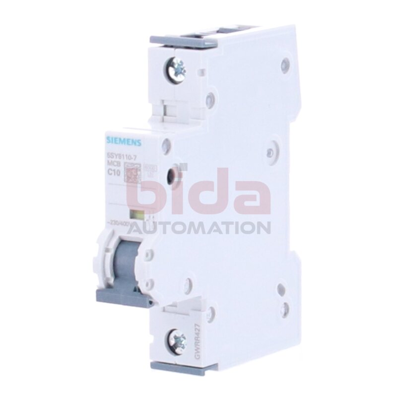 Siemens 5SY6110-7 / 5SY6 110-7 Leitungsschutzschalter 230/400V 6kA Circuit breaker