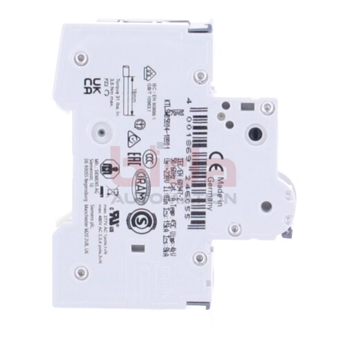 Siemens 5SY6110-7 / 5SY6 110-7 Leitungsschutzschalter 230/400V 6kA Circuit breaker