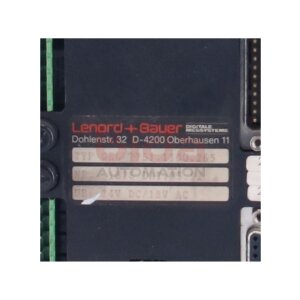 LENORD+BAUER GEL 7751.1100.265 Positionssteuerung...