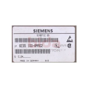 Siemens 6ES5 100-8MA02 / 6ES5100-8MA02 SIMATIC S5, CPU...