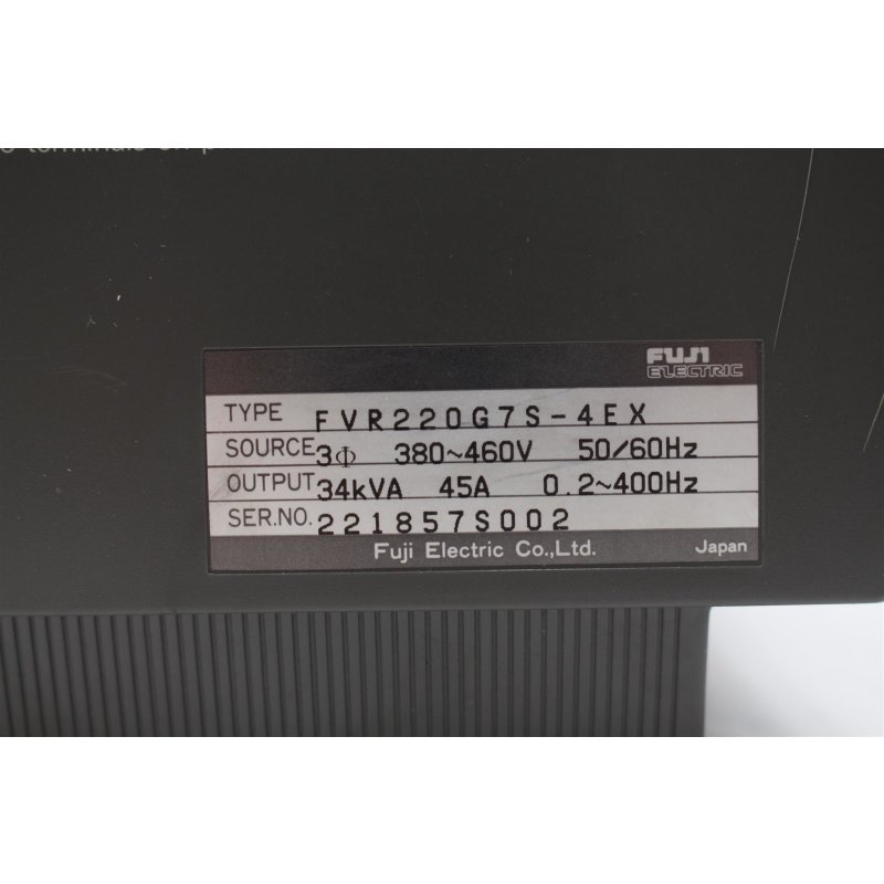 Fuji Electric FVR G7S FR220G7S-4EX drive modul servo